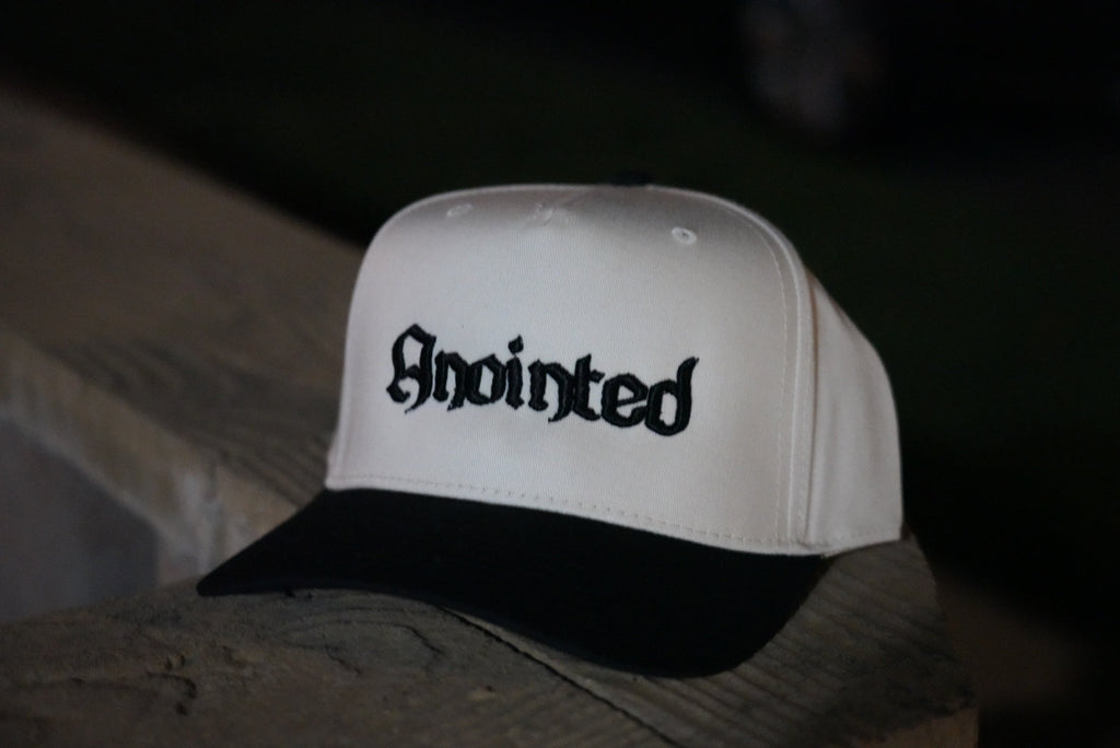 Anointed Black and cream Cap Sarie Attire