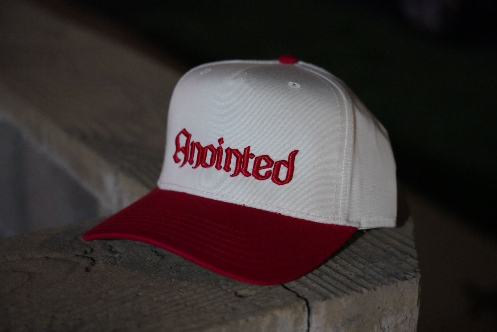 Anointed Red and cream Cap Sarie Attire