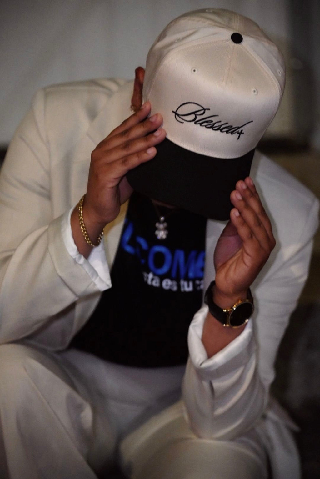 Blessed Cap – Edición Black & Green Sarie Attire